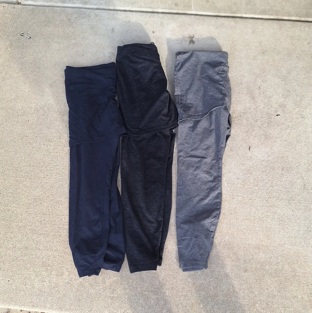 EUC *CAbi M'Leggings 3 PAIRS Skirted LEGGINGS - Picture 4 of 13